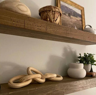 Hand Carved Wood Chain