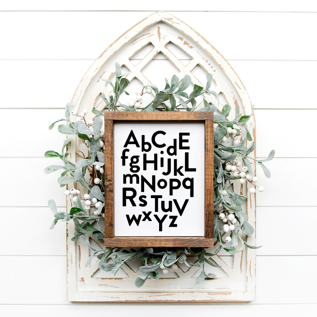 ABC Wood Sign – One Common