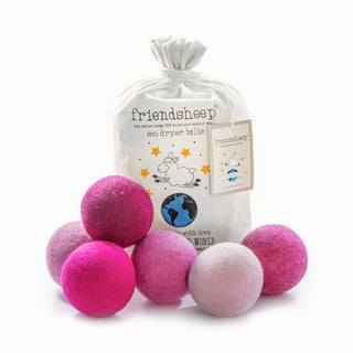 Friendsheep Wool Solid Color Dryer Balls