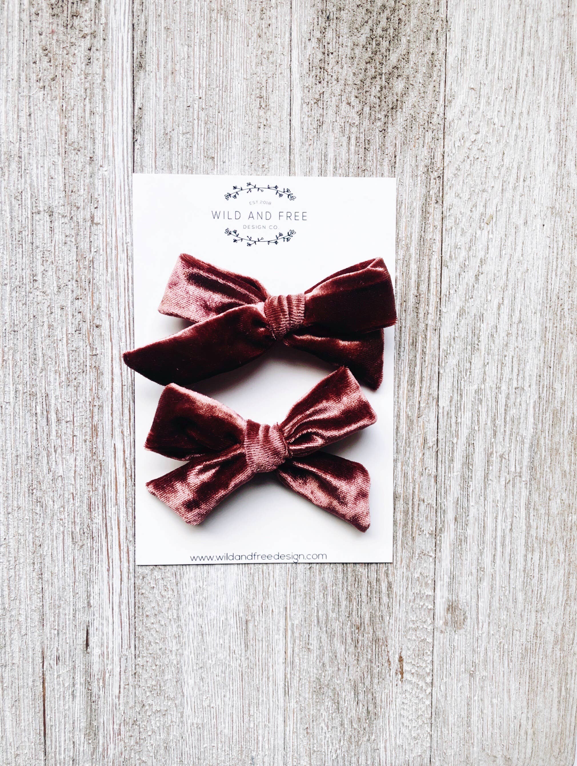 Wild and Free Pigtail Bow Sets