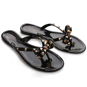 Serena Studded Bow Sandals