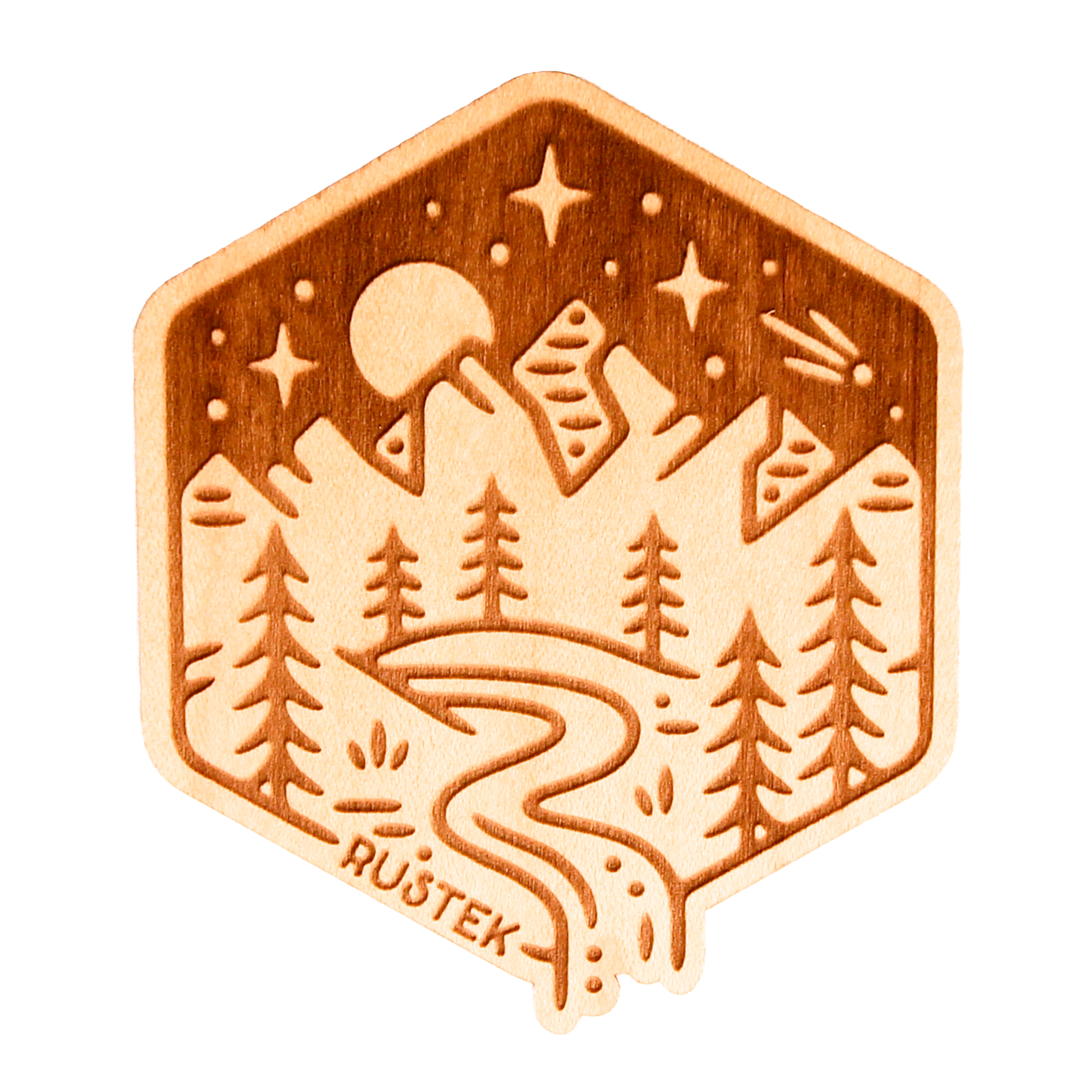 Rustek Wood Sticker Collection