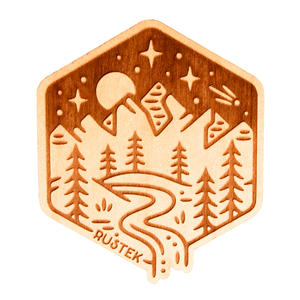 Rustek Wood Sticker Collection