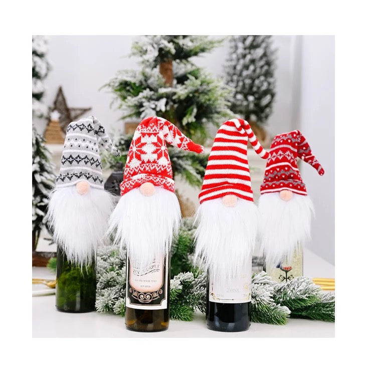 Delmar Holiday Gnome Wine Hat