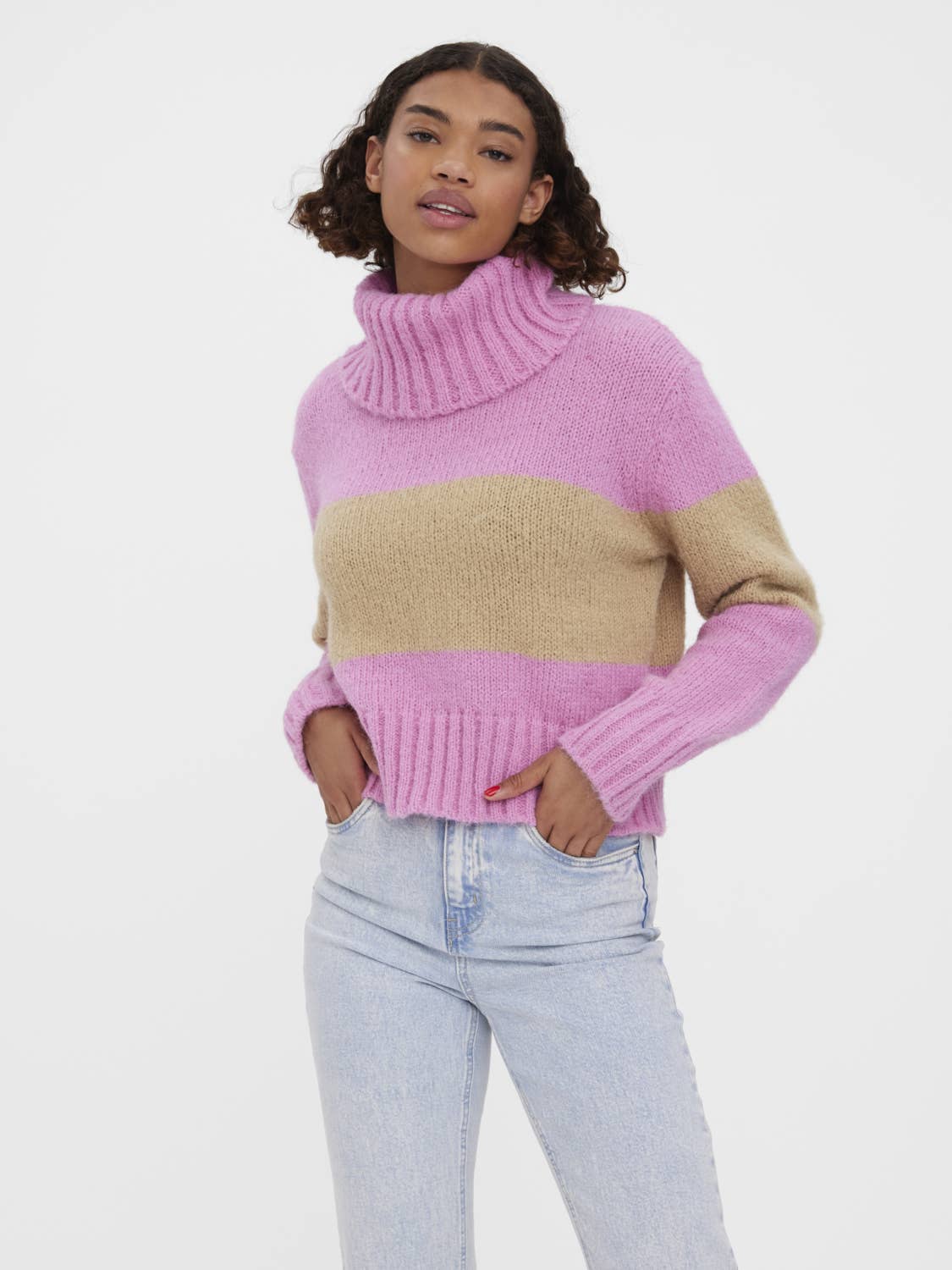 Vero Moda Wine Cowlneck Sweater