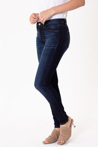 KanCan Nia Mid Rise Super Skinny Jeans