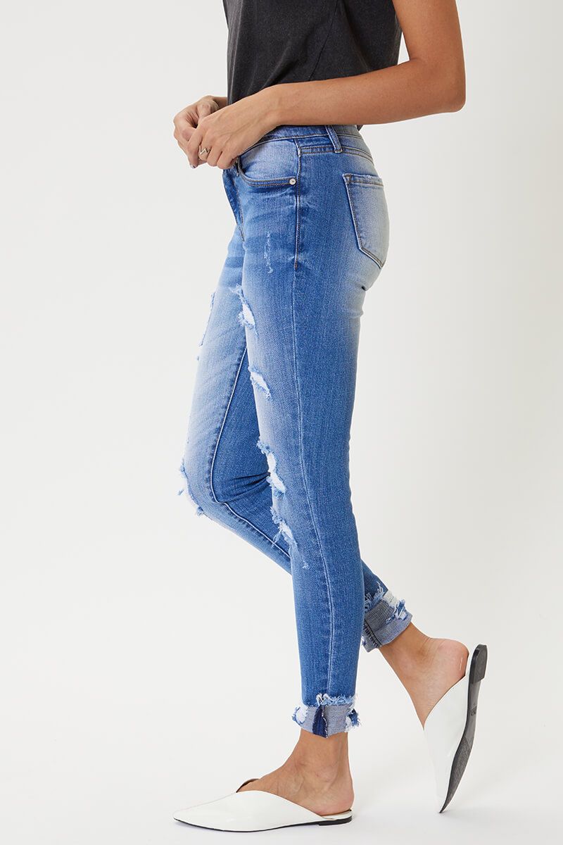 KanCan Florence Mid Rise Super Skinny Jeans