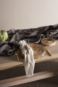 Stripped Birchwood Charger