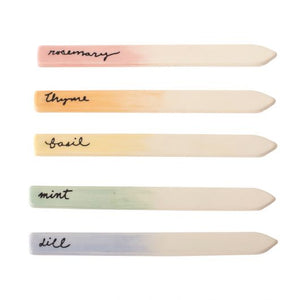 Watercolor Herb Markers