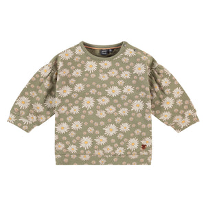 Babyface Girls Sweatshirt pattern Daisy
