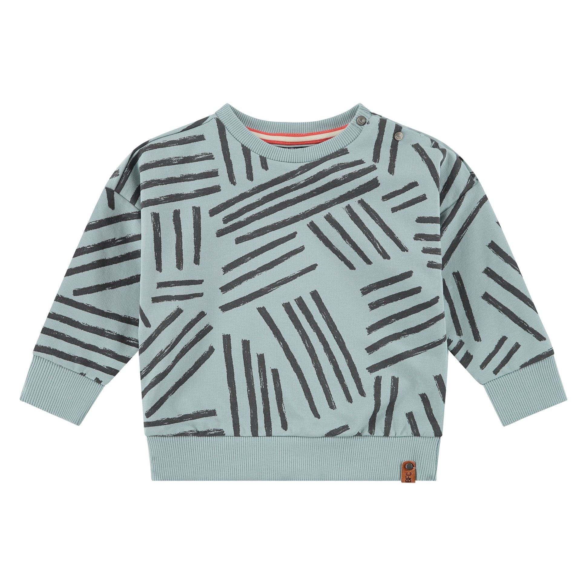 Babyface Boy Sweatshirt Pattern Lines